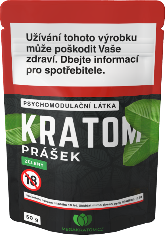 Kratom ZELENÝ WILD 50g - Hmotnost: 50 g