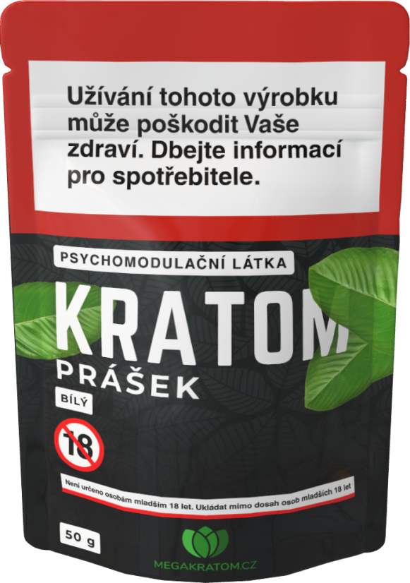 Kratom BÍLÝ WILD 50g - Hmotnost: 50 g